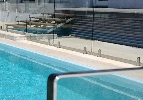 How wide is a glass pool gate?