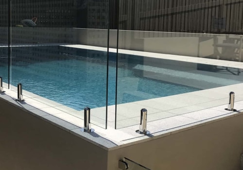 How does pool glass shatter?